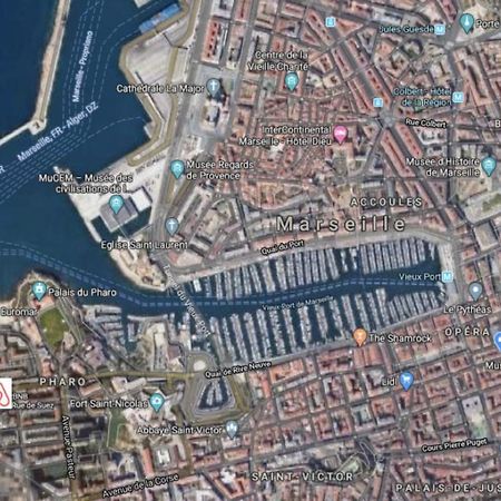 "Le Suez" Appartement Au Bord De Mer Catalans-Pharo Marsella Exterior foto