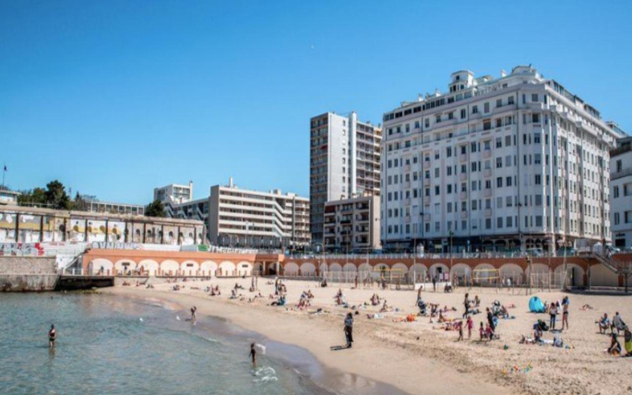 "Le Suez" Appartement Au Bord De Mer Catalans-Pharo Marsella Exterior foto
