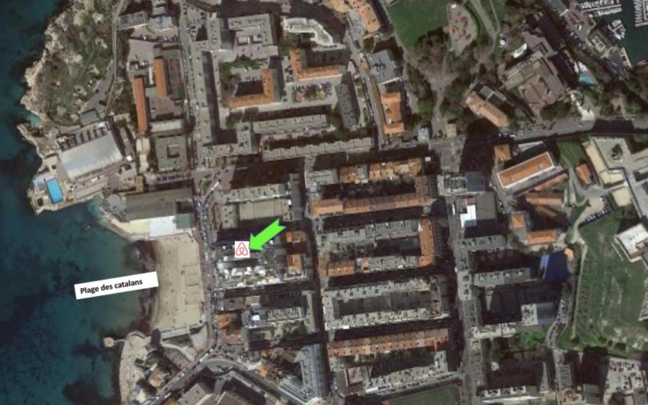 "Le Suez" Appartement Au Bord De Mer Catalans-Pharo Marsella Exterior foto